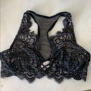 Victoria’s Secret black lace bralette